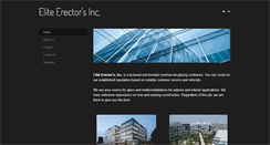 Desktop Screenshot of eliteerectors.com